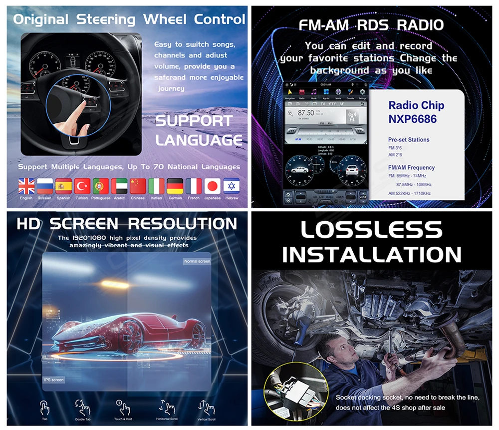 128GB ROM Za Dodge RAM 1500-2018 Android 9.0 Tesla Slog PX6 Carplay Avto GPS Navigacija Multimedijski Predvajalnik Radio