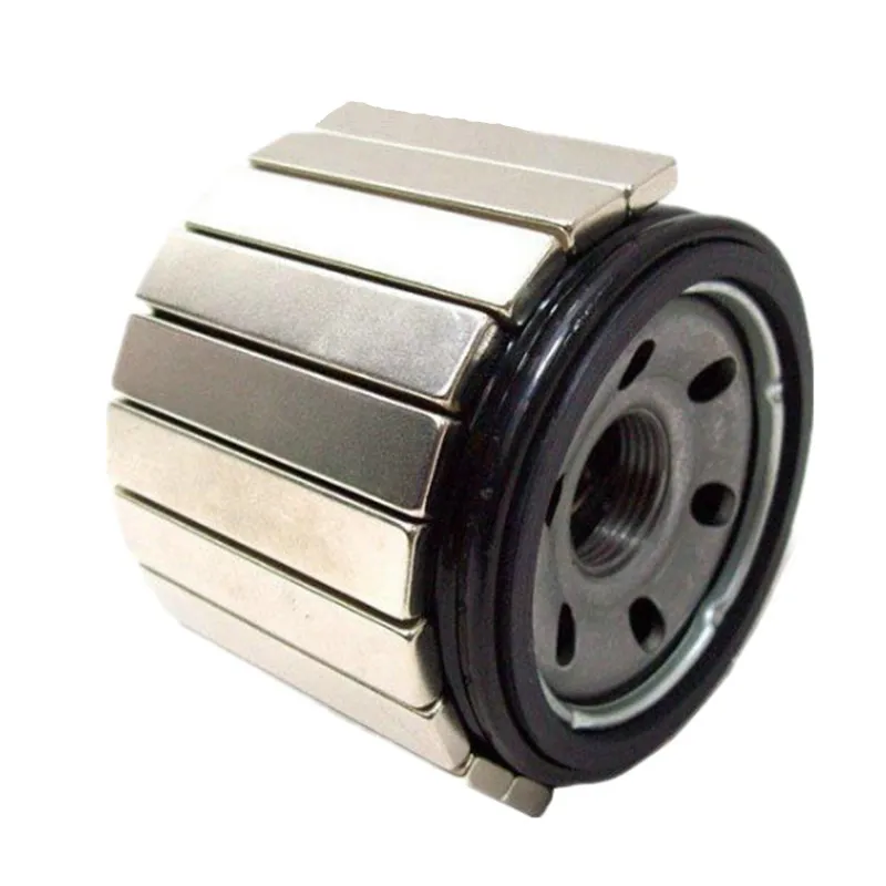 12pcs Filter Magnet NdFeB Blok 60x10x5mm Neodymium Magneti Lahko antikorozijski za Avtomobilsko Olje in Vodo, Cevi Filtracija