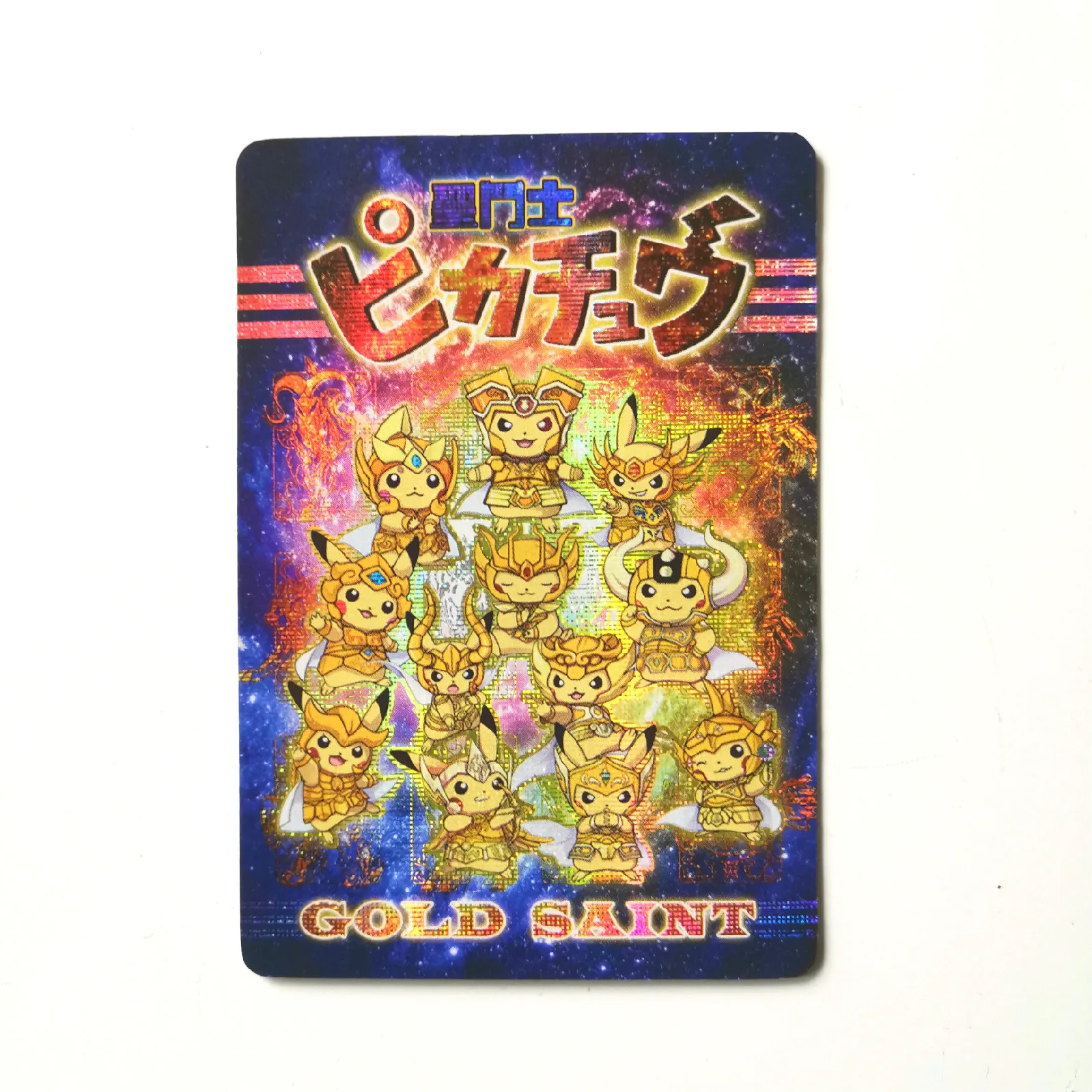 13pcs/set Pokemon Pikachu COS Saint Seiya TAKARA TOMY Igrače Hobiji Hobi Zbirateljstvo Igre Zbiranje Anime Kartic za Otroke