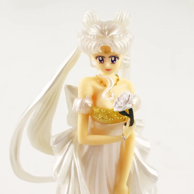 14.5 cm Sailor Moon Slika Igrače Tsukino v Poročno Obleko Vedrino Anime Lepoto Model Lutke