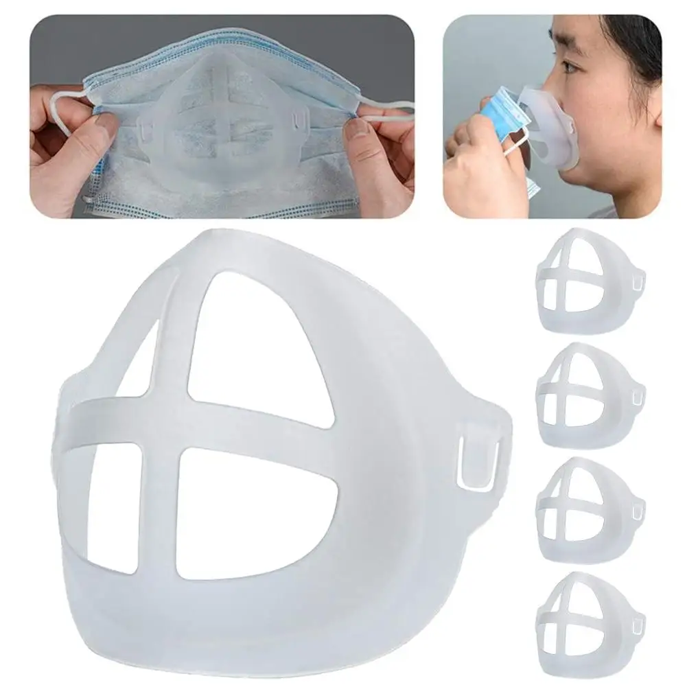 15pcs Usta Masko za Podporo Dihanja Pomoč Pomoč Masko Notranje Blazine Nosilec za Hrano Silikona Maska Imetnik Dihanje Ventil