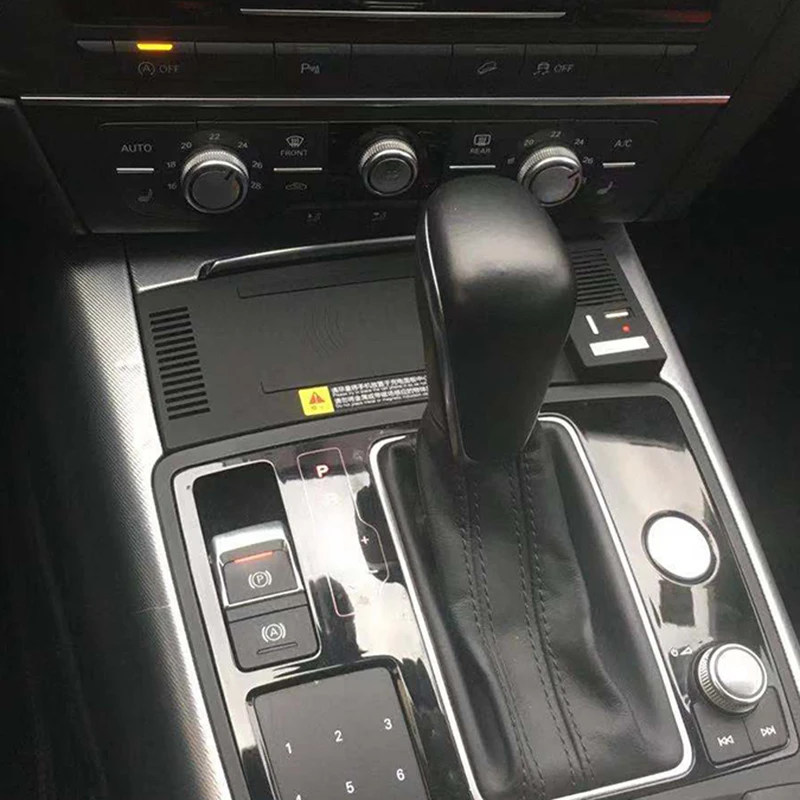 15w avto brezžični polnilnik za Audi A6 A7 A7 RS6 2012-2018 QI telefon polnilnik za polnjenje tablice, mobilni telefon, držalo za pribor