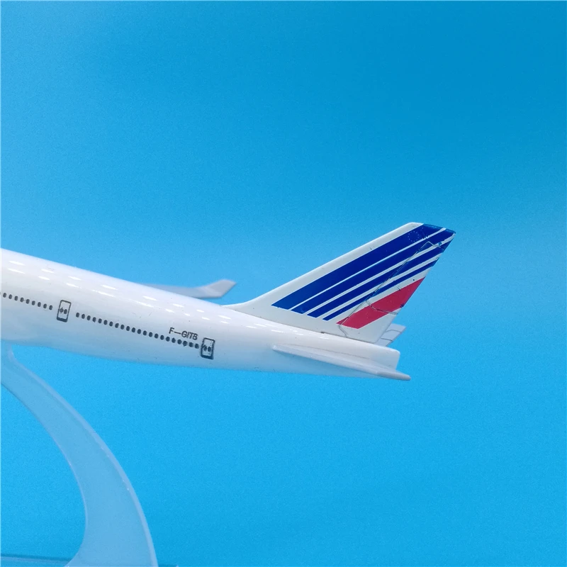 16 cm Air France Boeing 747 Kovinski Letalo Model Dekoracijo Air France B747 Zrakoplova Obsega Modele 1:400 Letalstva Spominek Igrače