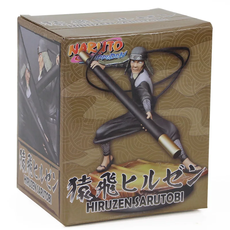 16 cm NARUTO Japonski Anime igrača Slika SHIPPUDEN Sarutobi Hiruzen PVC Akcijska Figura Model Igrače