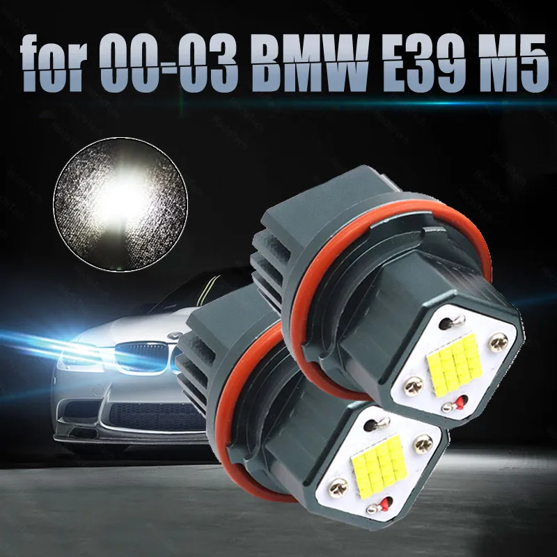 16 LED LED Visoke Kakovosti Marker Dnevne Svetlobe 6000K IP65 za 00-03 BMW 5-serija E39 M5 LED Angel Eyes Marker