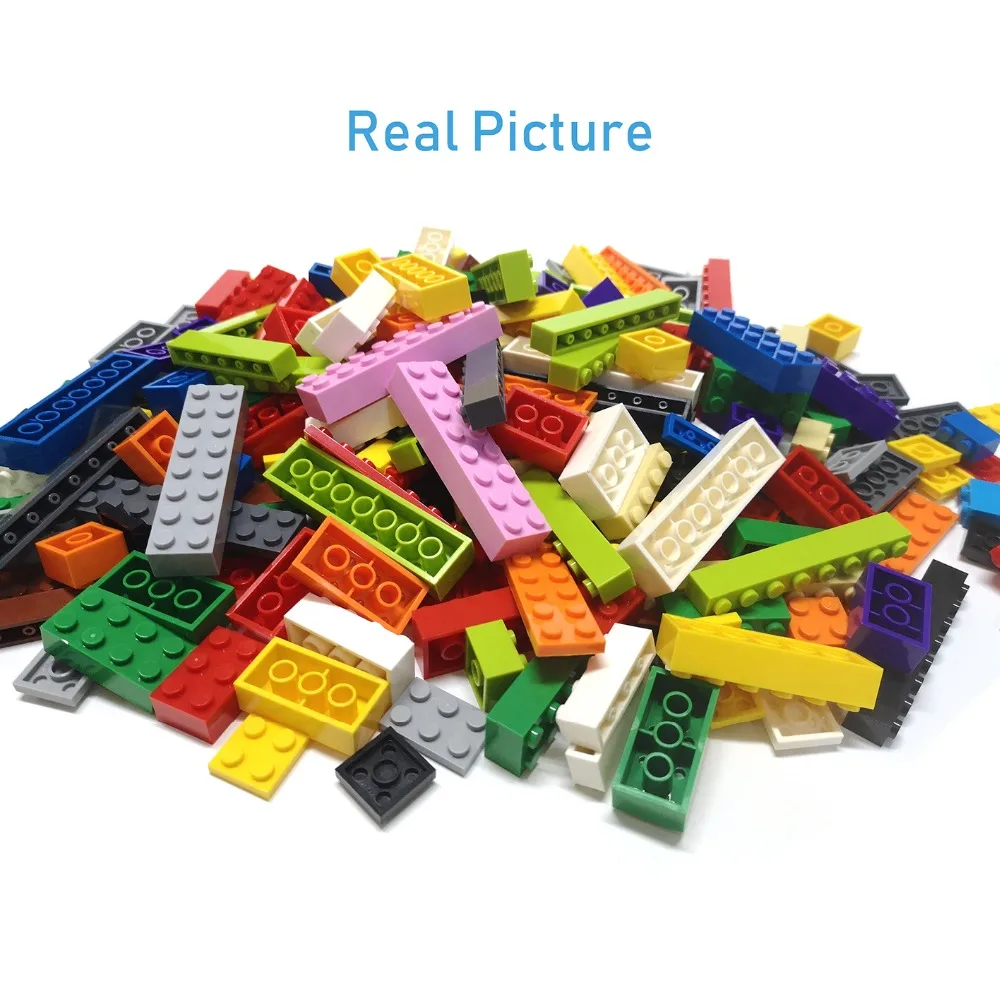 160PCS/veliko DIY gradniki 1x3 Pike 12 Barv Izobraževalne Ustvarjalne Opeke Velikosti Združljiv Z lego Igrače za Otroke