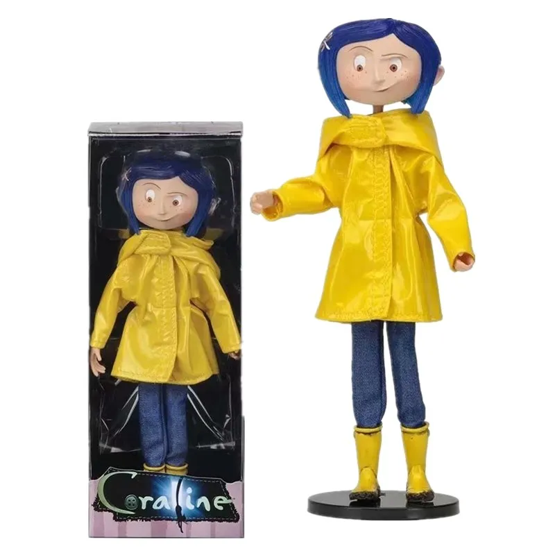 17 cm Coraline Bendy Coraline & Skrivnost Vrata Premično model lutka igrača darilo