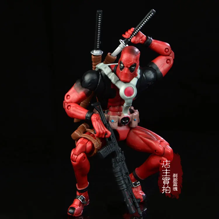 17 cm Super Heros Deadpool Akcijska Figura, Zbirko igrač za božično darilo Orožja Brezplačna dostava
