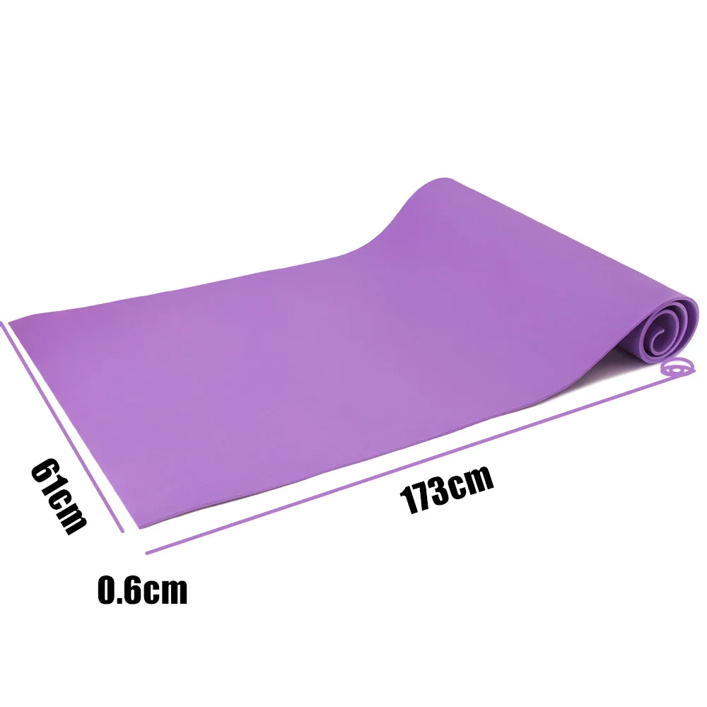 173*61 cm EVA Joga Mat Okusa fitnes preproge 6 MM Debele Non-slip Fitnes Pad Športne blazine Za Yoga Vadbe Pilates Telovadnici Vadba