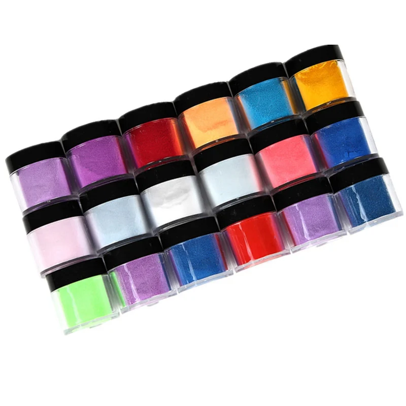 18 Akril Barve v Prahu Prah UV Gel za Oblikovanje 3D Nasveti Dekoracijo Manikirne Nohtov, Nail Art Carving v Prahu
