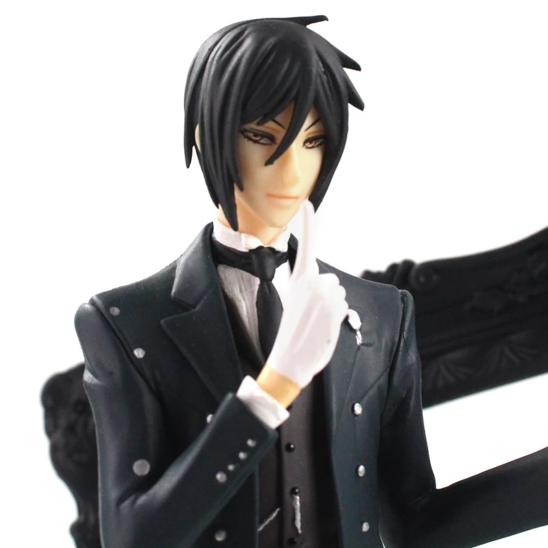 18 cm 25 cm Anime Black Butler Slika Kuroshitsuji Sebastian Ciel PVC Dejanje Slika Zbirateljske Model Igrače Darilo