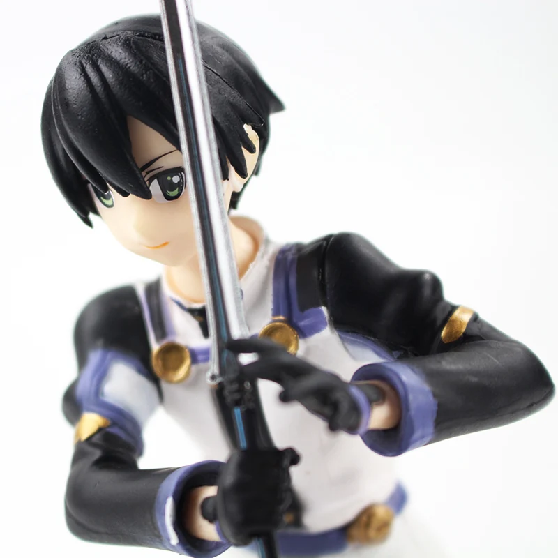 18 cm Anime Sword Art Online Kirigaya Kazuto Kirito Risanka Lutka Slika PVC Model Zbiranja Igrač Dejanje Slika Otroci Darilo
