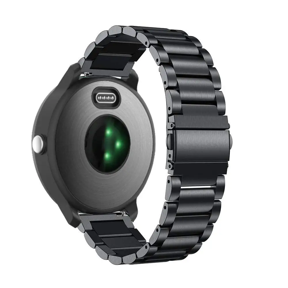 18 mm 22 mm 20 mm Watch Trak iz Nerjavnega Jekla Trakovi Za Galaxy watch aktivna 2 44 mm 40 mm Prestavi S3 S2 Huawei Amazift bip