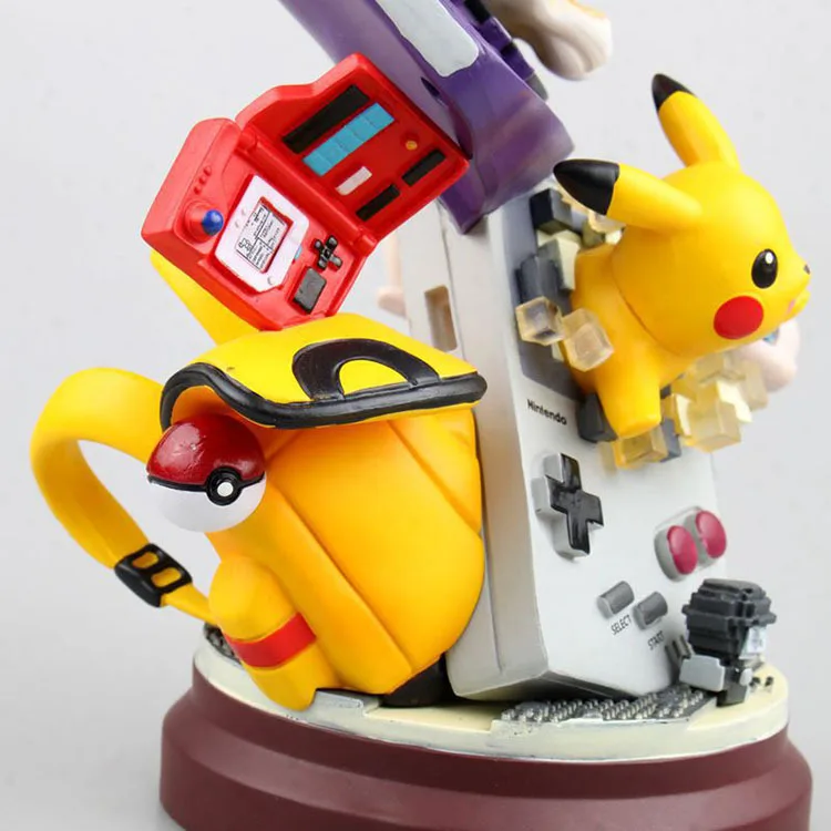 19 CM POKEMON Charizard Igralno Konzolo Mewtwo Akcijski Anime Slika Pikachu Cosplay Nastavite enega kosa model zbiranje Igrač Za Otroke Darilo