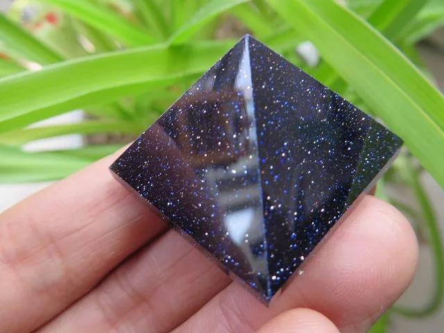 19g Zelo Modro Aventurine Quartz Crystal Piramida Zdravljenja +Brezplačna Dostava
