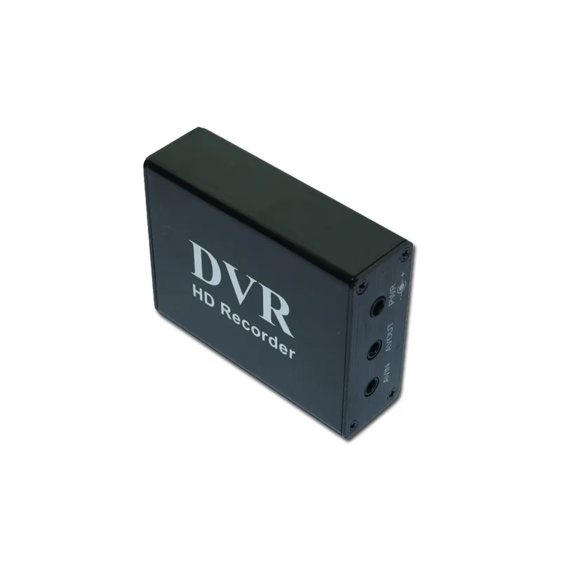 1CH Mini DVR Snemanje-polje En Kanal, Zajem Video Kartico Vozila Varnostni Avto DVR z Infrardečim Daljinskim upravljalnikom CVBS Analogni/oout