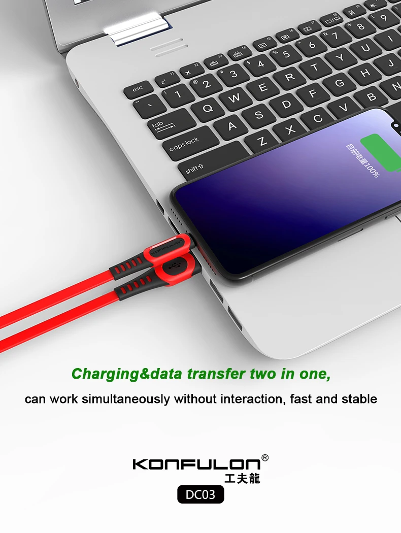 1m Tip C Podatkovni Kabel USB je Hiter napajalni Kabel Za Mobilni Telefon Vtipkajte c Hitro Polnjenje Kabel Za DC03