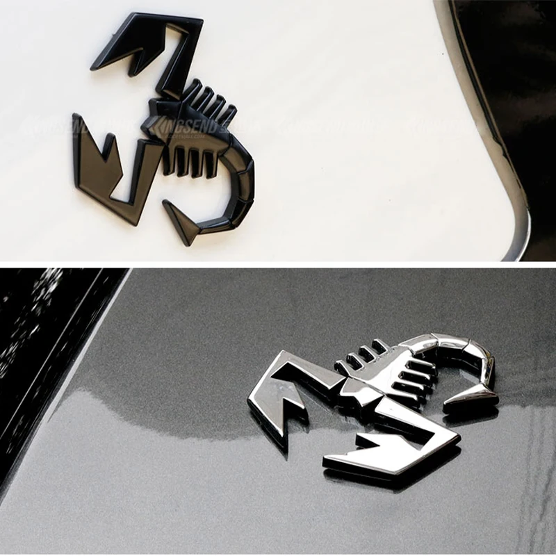 1PC 3D Scorpion Obliko Kovinski Avto Nalepke Auto Značko Emblem Nalepke Nalepke so Primerne Za Vse Avtomobile Vrata Avtomobila Fender Prtljažnik Zadaj Dekor