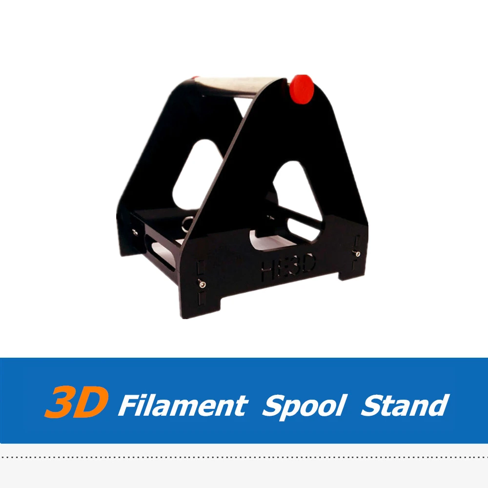 1pc 3D Tiskalnik Deli 5mm Debeline Akril na Žarilno nitko Sukanca Držalo, Stojalo, Materiala Spool Rack Mount Za CR10 Edaja-3