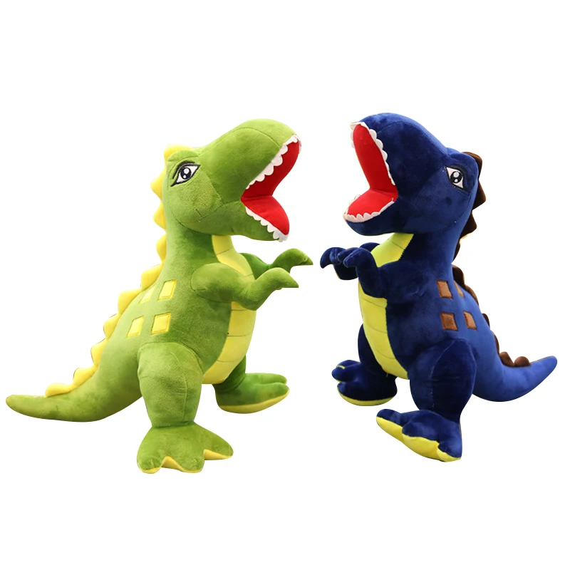 1pc 60-90 cm Novega Dinozavra Plišastih Igrač Risanka Tyrannosaurus Srčkan Plišaste Igrače, Punčke za Otroke Otrok Fantje Darilo za Rojstni dan 2019