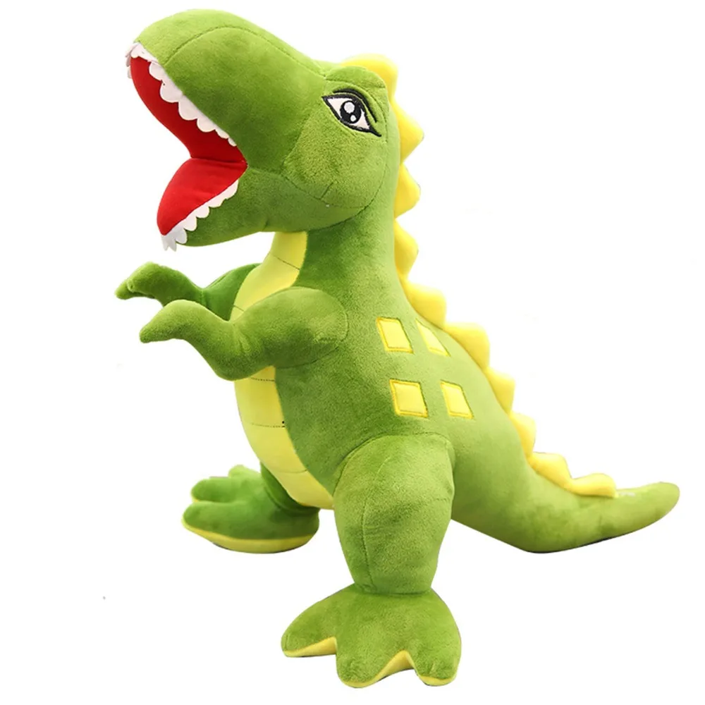 1pc 60-90 cm Novega Dinozavra Plišastih Igrač Risanka Tyrannosaurus Srčkan Plišaste Igrače, Punčke za Otroke Otrok Fantje Darilo za Rojstni dan 2019