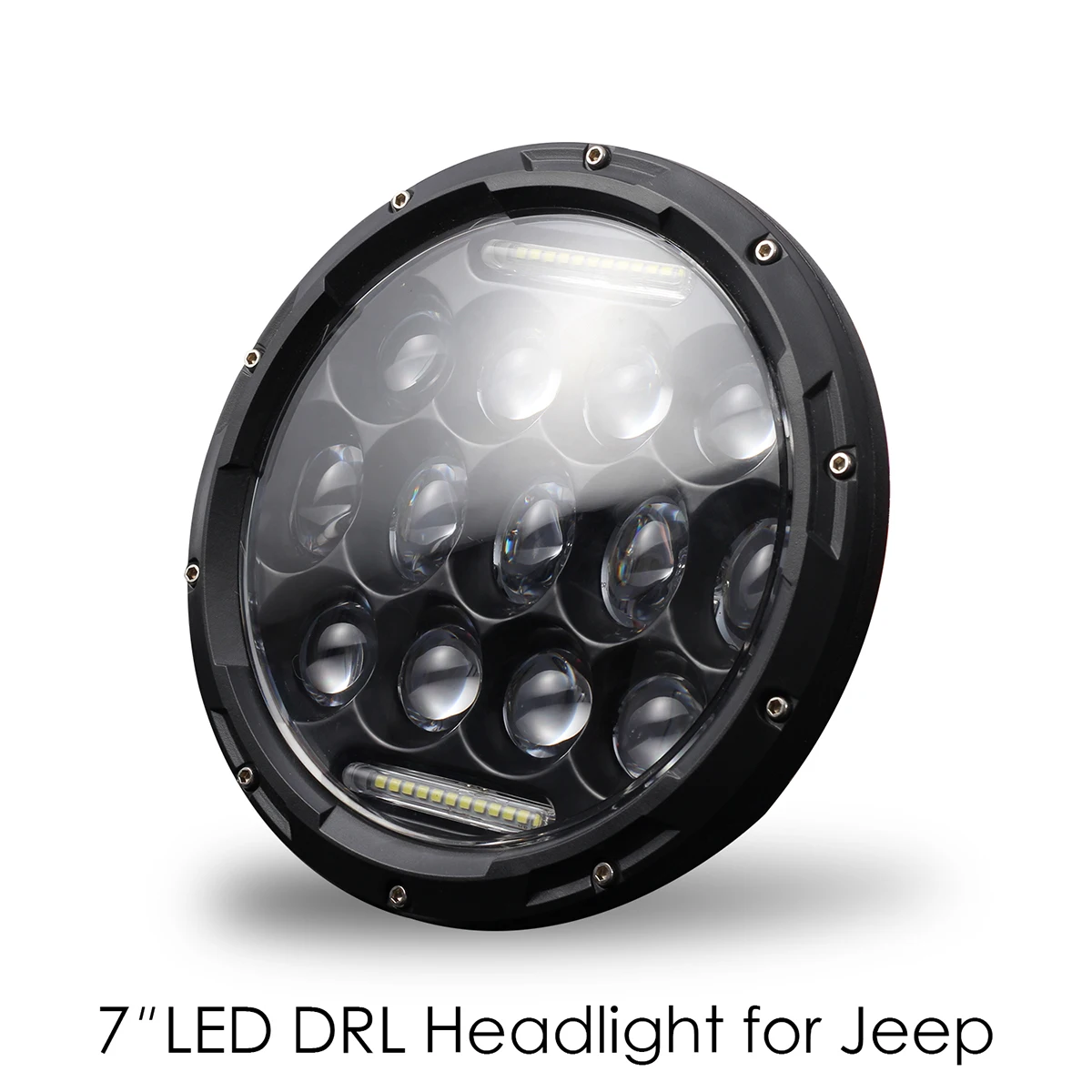 1PC 7 Palčni 150W/300W LED Smerniki Super Svetla Luč Glavo Svetilka za Jeep Wrangler JK TJ CJ Vgrajen EMC Za Anti-Glare