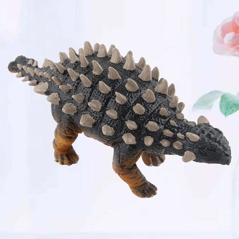 1pc Simulacije Dinozaver Model Jurassic Obdobju Ankylosaurus Kip Igrače, Plastične Obrti (Rumena)