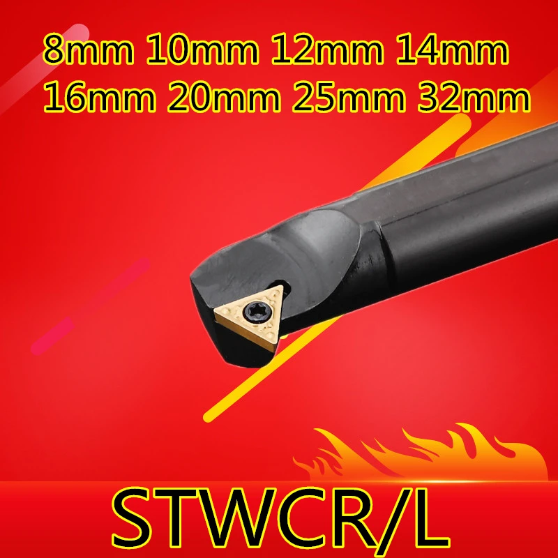 1PCS 8 mm 10 mm 12 mm 14 mm 16 mm 20 mm 25 mm, 32mm STWCR09 STWCR11 STWCR16 STWCL11 STWCL16 Desno/Levo Roko, CNC Struženje Stružnica orodja