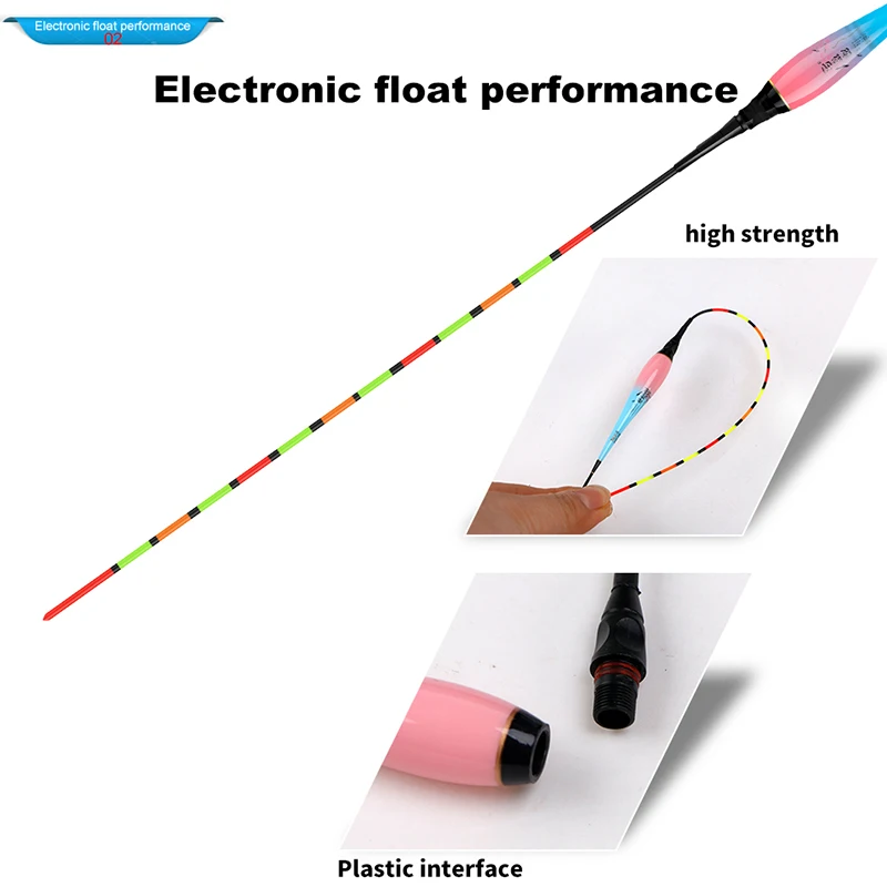 1Pcs Gravity Sensor Smart Ribolov Led Luči Ugriz Plovec Avtomatično Spomni Žareče Float Električni Ribolov Boje Z Baterijami