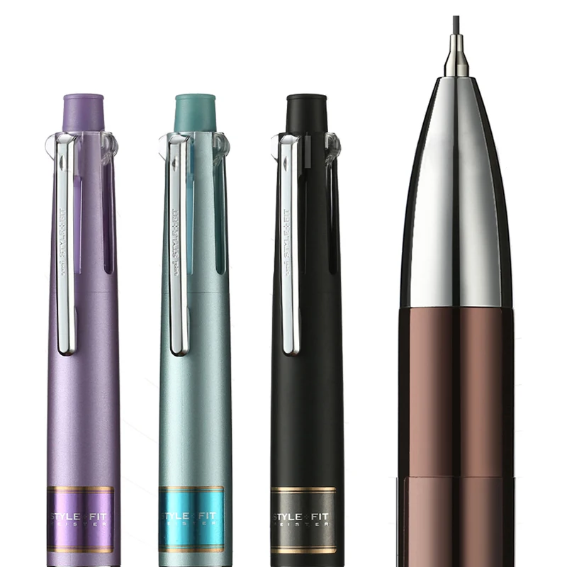 1pcs Japonska Uni Stylefit Večnamenska torbica Pen 4 + 1 Creative DIY Tri-v-Enem 5 Barvo Prazna Lupina, Nevtralno Pero, Držalo