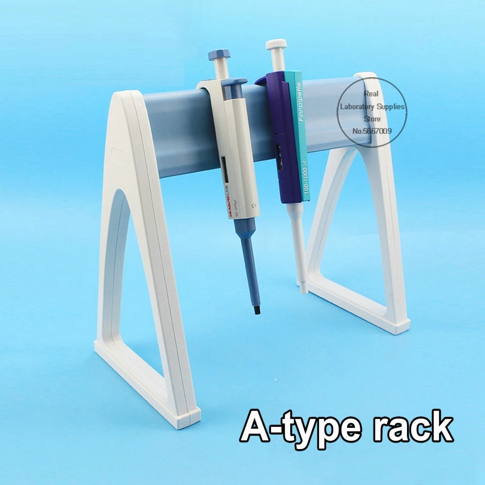 1pcs Plastičnih A-type L-tip Pipettor rack BOKI materiala pipeto imetnik pipetting naprava nosilec
