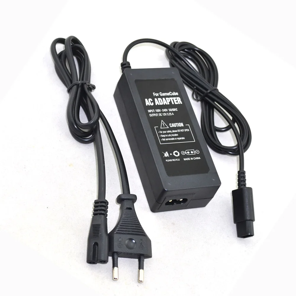 1PCS Za NGC glavni motor ogenj ox power adapter Evropske merilnik za NAPAJALNIK za Nintendo GameCube za NGC Napajalni Kabel / Kabel