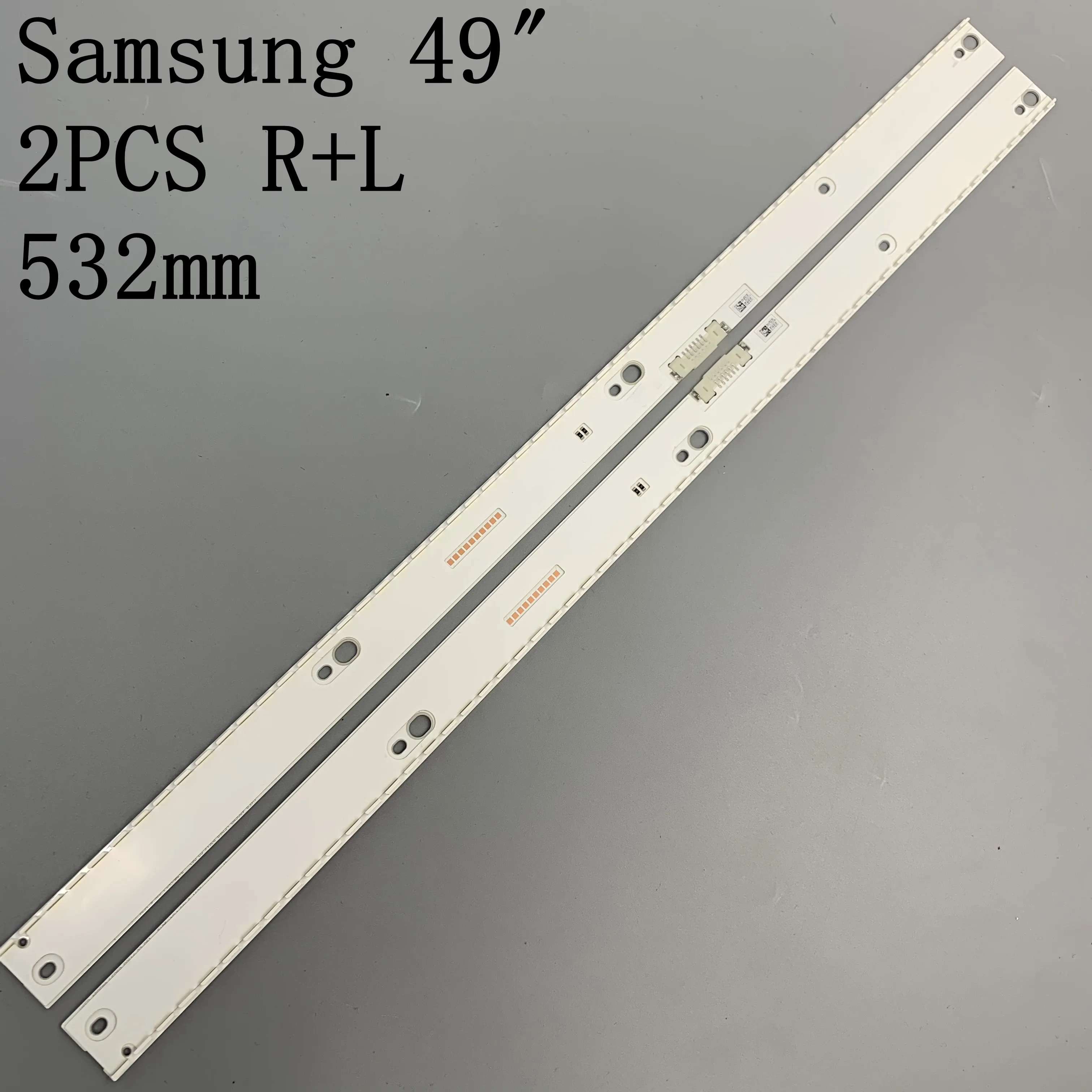 1set=2pcs LED osvetlitvijo trakovi za Samsung UE49KU6500 UE49MU6450 UE49MU6500 BN96-39673A 39674A BN96-39671A 39672A 39882A 39880A