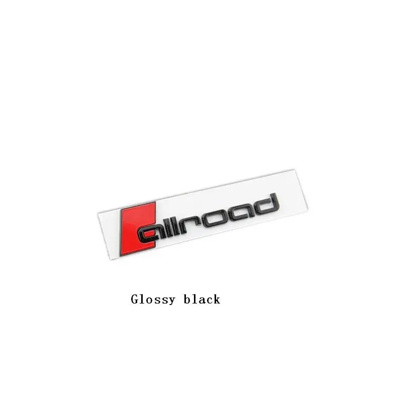1set 3D Plastiko Logotip Nalepko Za Allroad Z Rdeče Bloka Emblem Značko