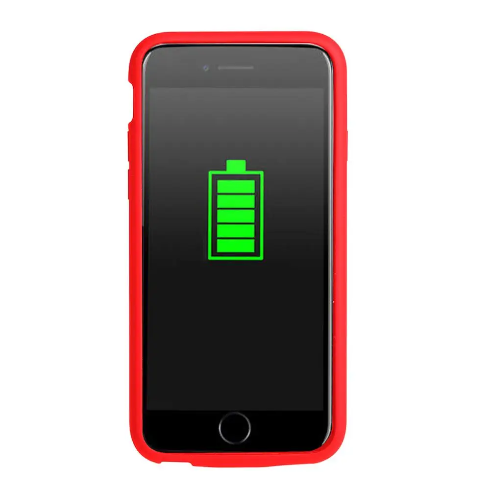 1x 2800mAh Polnilnik za Baterijo velja za iPhone 6 6s 7 8 Baterije Primeru Power Bank Polnjenje Primerih Polnilnik