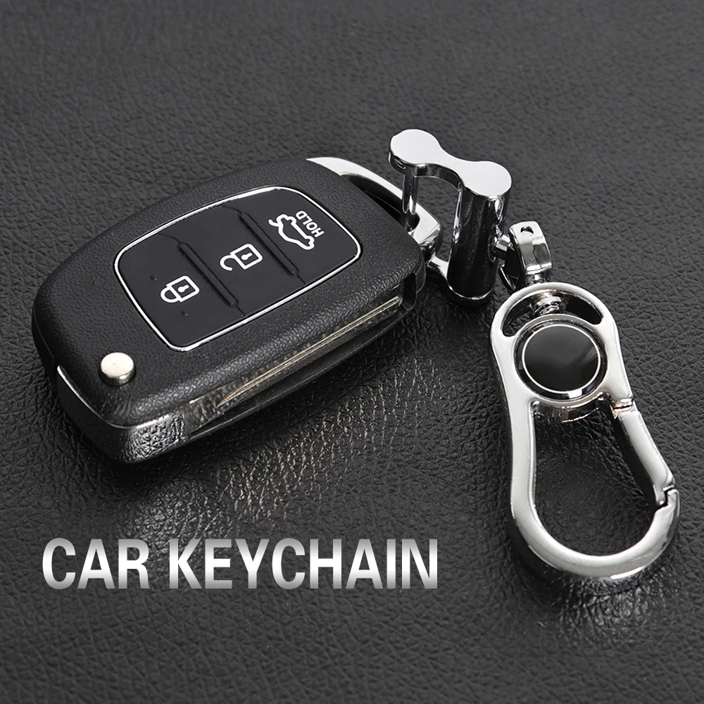 1X Avto Styling Key Ring Keychain Pribor Za Ford Focus 2 3 1 MK3 Fiesta Tranzit Mondeo 4 3 Fusion Kuga Ranger Mustang S-max