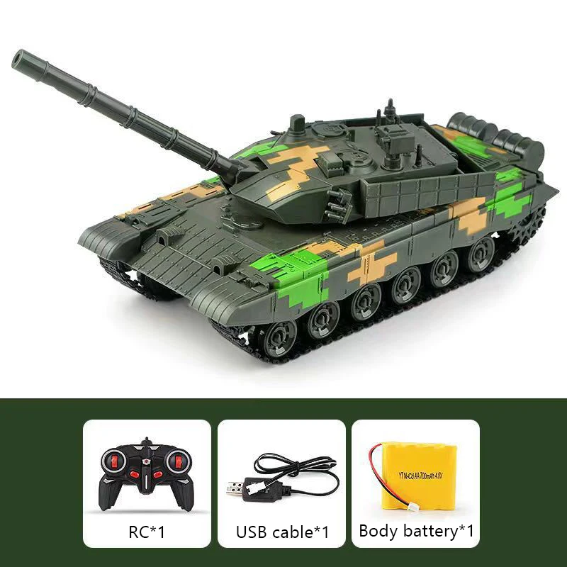 1：16 RC Tank Militar Bitka Začela na smučeh Daljinski upravljalnik Vozilo Model Ohišja world of tanks za Otroke Otrok Darilo