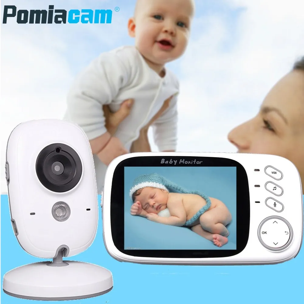 2,4 GHz Brezžični Video Barve Baby Monitor VB601 VB603 VB605 Visoke Ločljivosti Otroška Varuška Varnostne Kamere Interkom Varuška