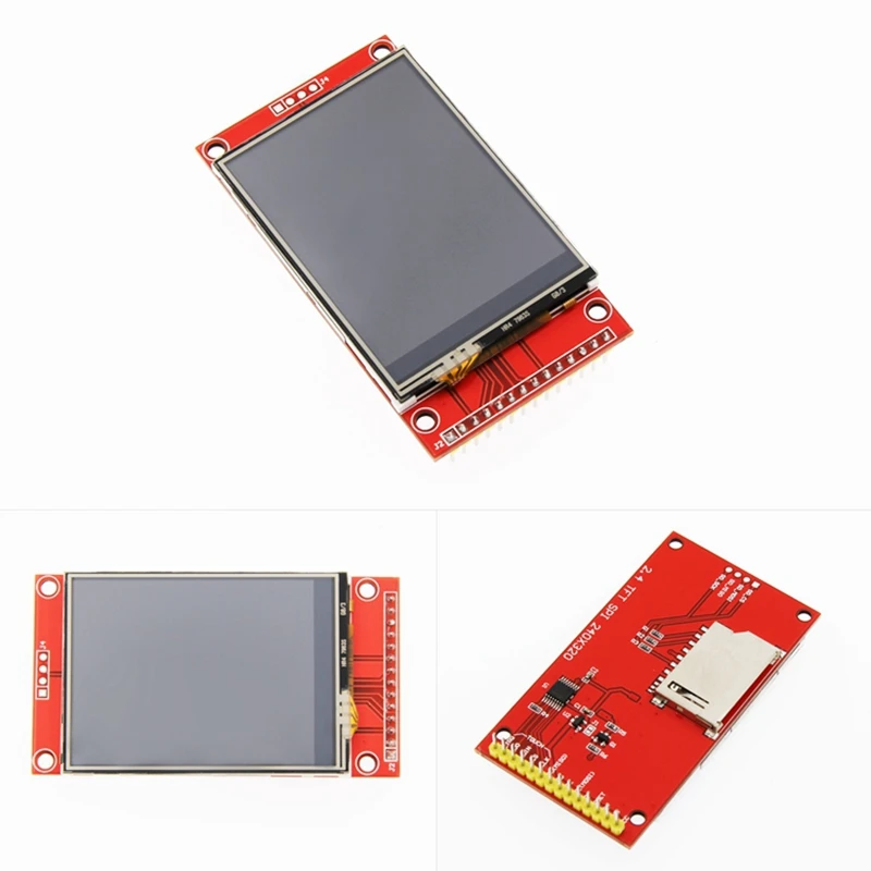 2.4 Palčni, 320 x 240 slikovnih pik SPI Serial TFT LCD Modul Prikaza Sn s Pritiskom Plošče Voznik IC ILI9341 za MCU