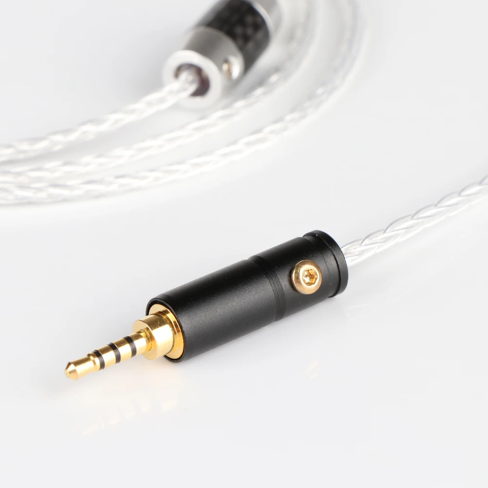 2,5 mm 4.4 mm Xlr-3,5 mm, 8 Core Silver Plated Occ Slušalke Kabel Za Hd700 Slušalke Kabel