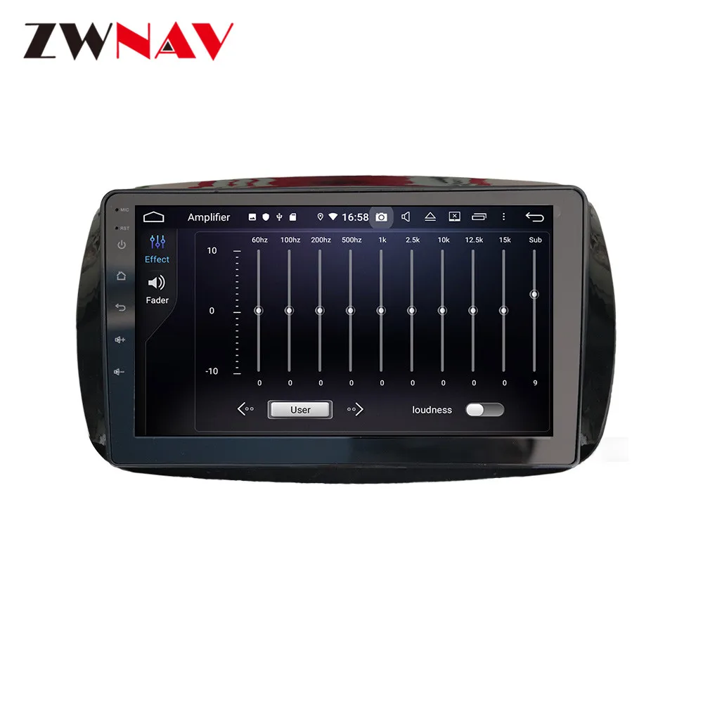2 din Android 10.0 zaslon Avto Multimedijski predvajalnik Za BENZ, Smart 2016-2019 Video audio stereo radio GPS navi vodja enote auto stereo