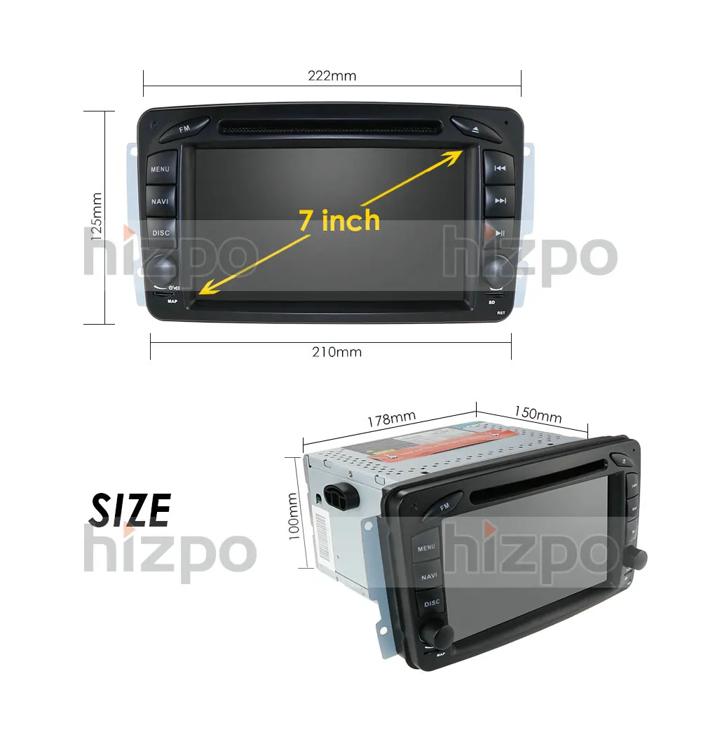 2 Din Android 10 avtoradio DVD GPS za Mercedes Benz CLK W209 W203 W208 W463 C209 C Viano s Ogledalo Povezavo USB CSD Igralec