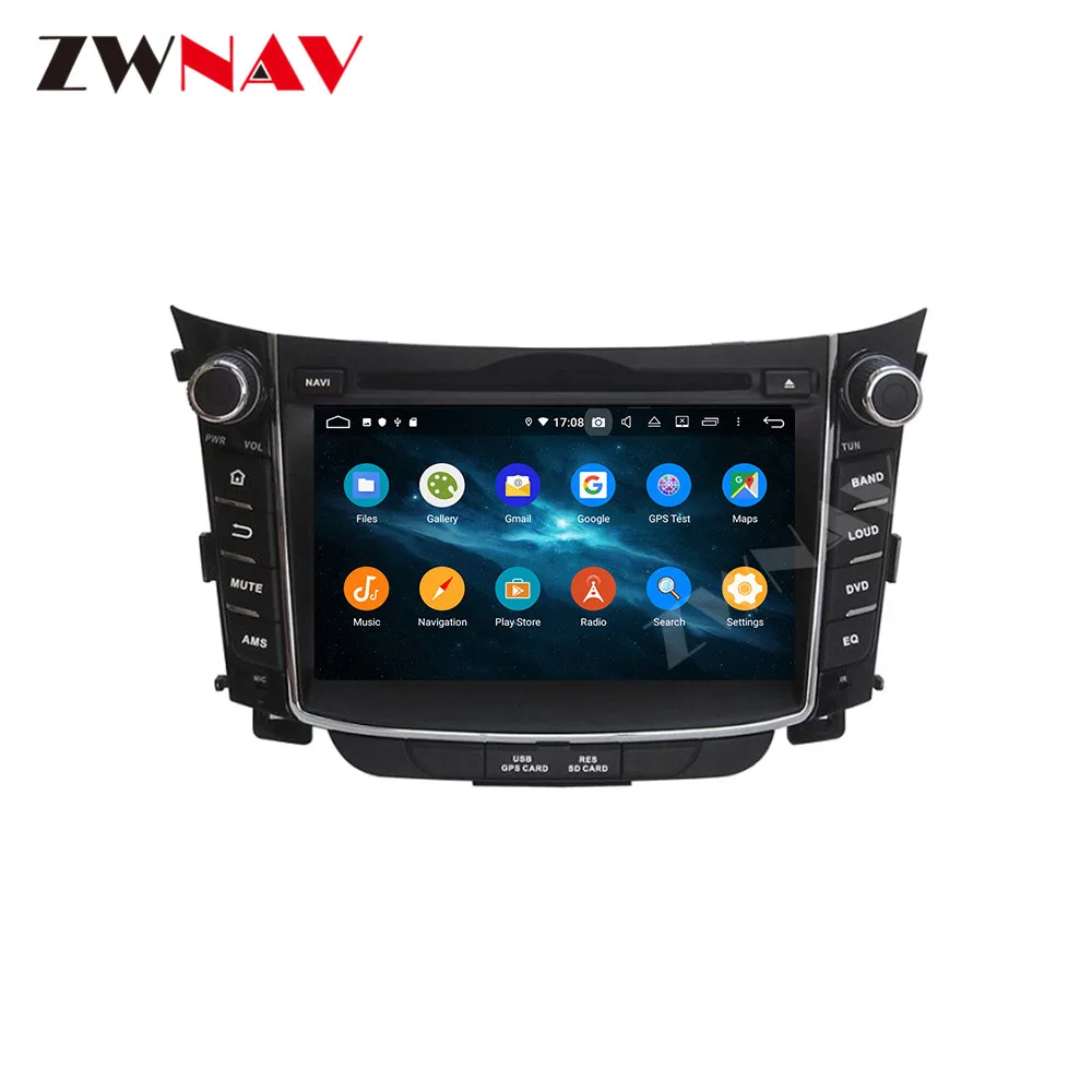 2 din PX6 IPS, zaslon na dotik, Android 10.0 Avto Multimedijski predvajalnik Hyundai I30 2011-BT radio audio stereo GPS navi vodja enote