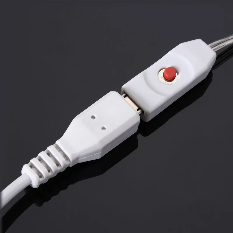 2 Kos 60 cm Polnjenje prek kabla USB Baterija Napaja RGB 24 LED Trak Svetlobe Čevlji Obleke Party-Spusti