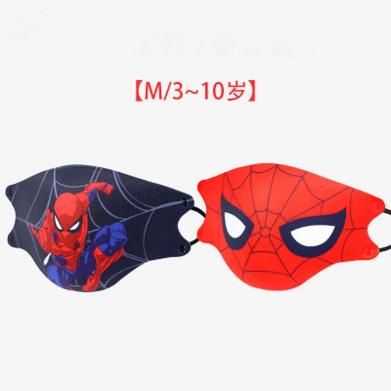 2 Kos Fantje Marvel Spiderman Obraz Maksa Marvel dekleta goba Anti-Prah Zaščitna Maksa za otroke Zaščitne maske