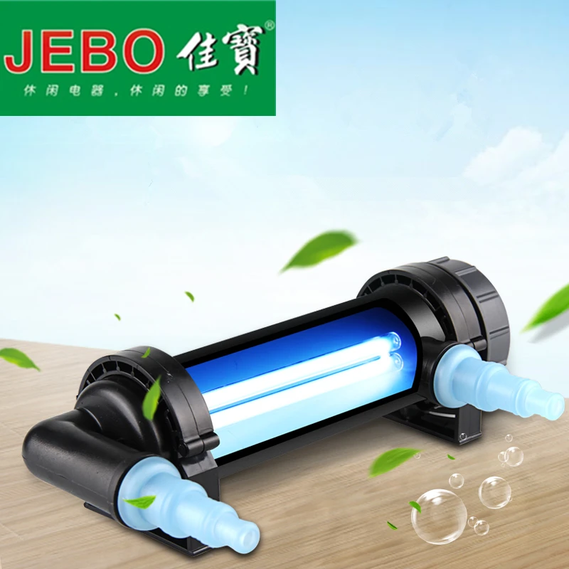 2 kos na veliko JEBO UV Filter Vode Sterilizator Lučka za Originalno Opremo Vode Vstopnih In Izstopnih Vodo, Čistilec Za Akvarij