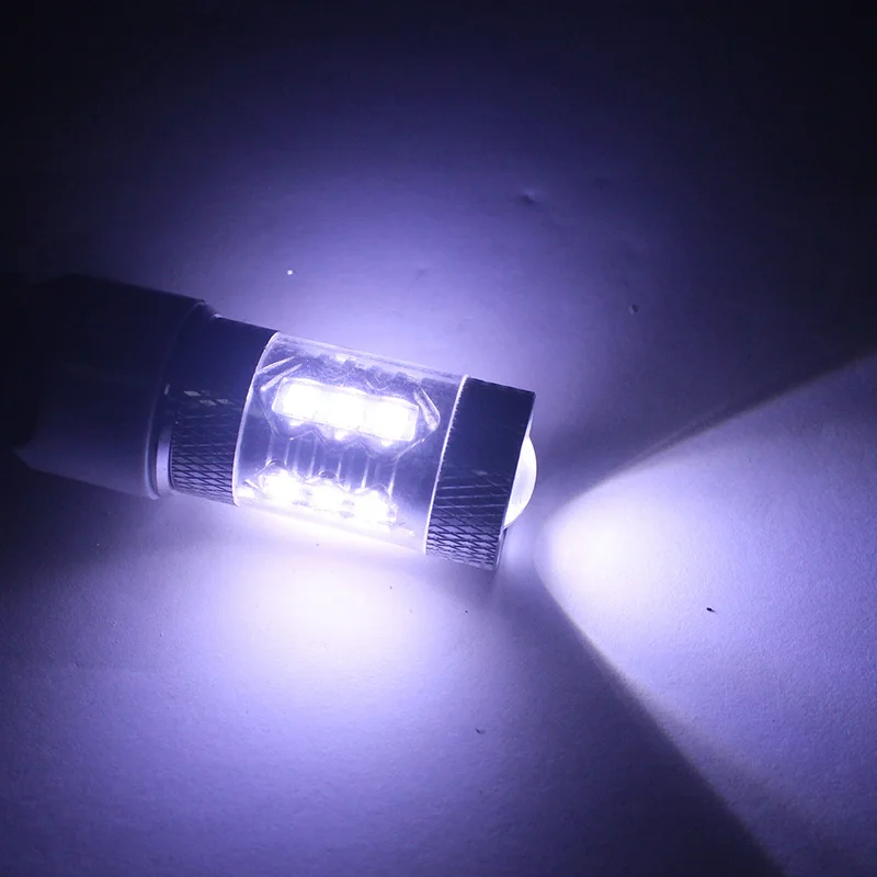 2 Kos/veliko High Power LED Žarnice 7440 7443 T20 za Povratne Vključite Signal Zavore Rep Svetlobe