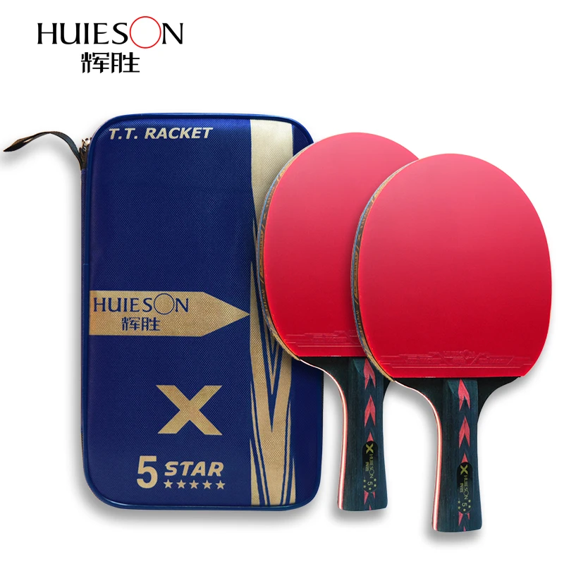 2 Palice Za Poklicno Usposabljanje Namizni Tenis Rackets Stabilno Premetavati Ping Pong Lopar Z Dolgimi In S Kratkimi Ročaji Strokovno Usposabljanje
