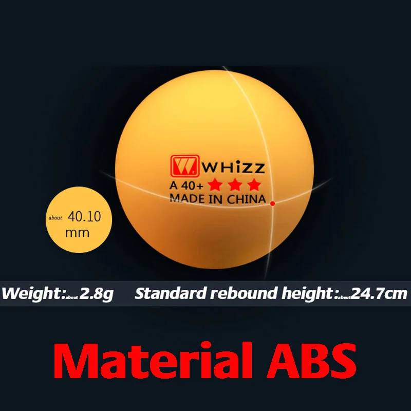 20/100 Novo 3 Zvezde Namizni Tenis Kroglice Visoke Kakovosti Hitreje Elastična Težko ABS Plastike Match Usposabljanje Standard 40+ Ping Pong Žogo