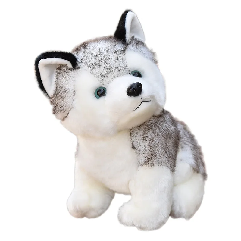 20-30 cm srčkan husky pes plišastih igrač volk mehko polnjene živali srčkan plišastih kawaii otrok lutka puhasto darilo za rojstni dan otroka, fant WJ131